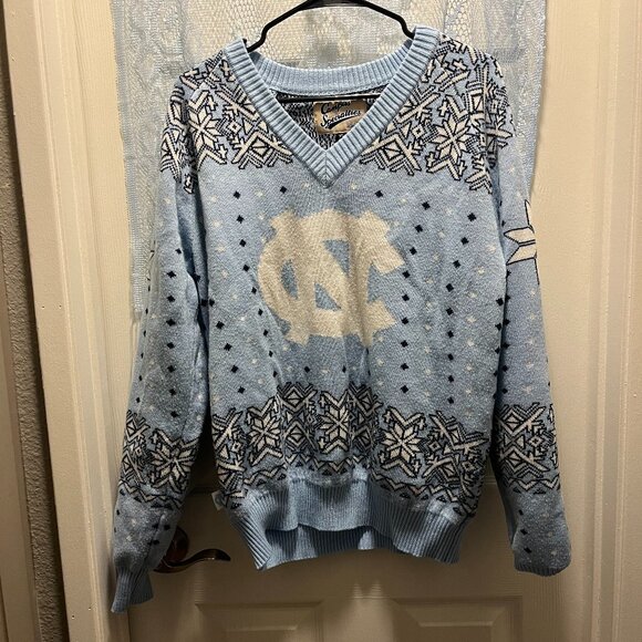 University of North Carolina Christmas Sweater- Campus Specialties - Picture 1 of 4